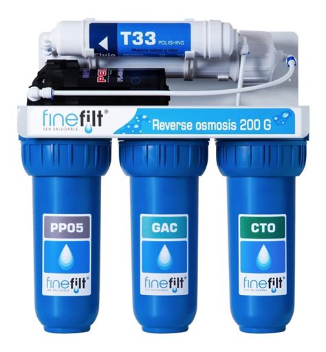 Filtro Purificador De Agua Potable Osmosis Inversa 200 Gpd Envío gratis