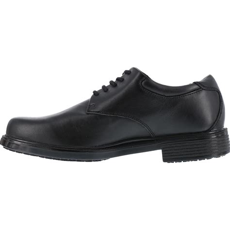 Rockport Mens Slip Resistant Black Dress Oxford Rk6522
