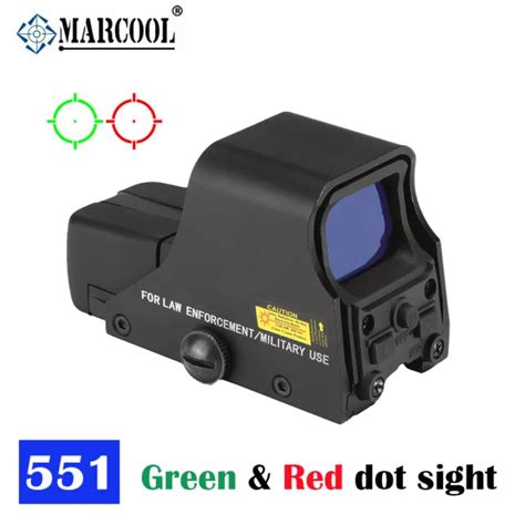 TACTICAL HOLOGRAPHIC REFLEX Sight Weapon Rifle Scope Red Green Dot Sight PicClick