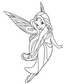Silvermist Flying In Disney Fairies Coloring Page ...