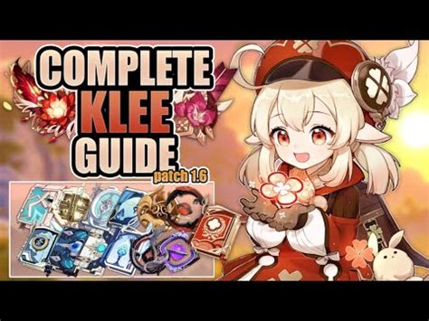 KLEE COMPLETE GUIDE 4 5 Weapons Artifacts Builds Comp