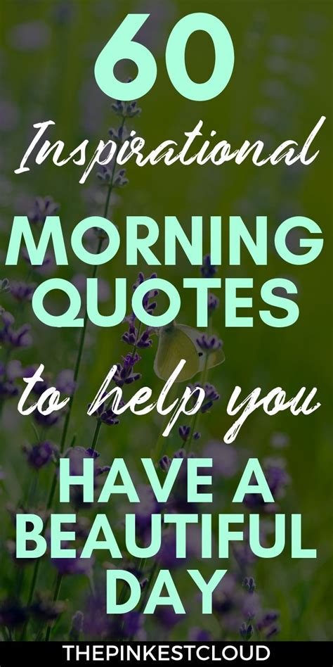 Inspirational Good Morning Quotes To Start Your Day Off Right Video