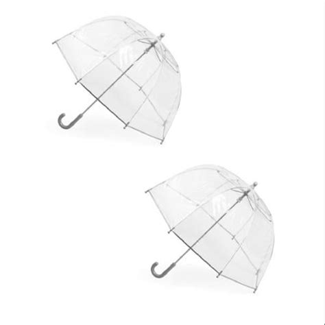 Totes Size One Size Kids Clear Bubble Umbrella Pack Of 2