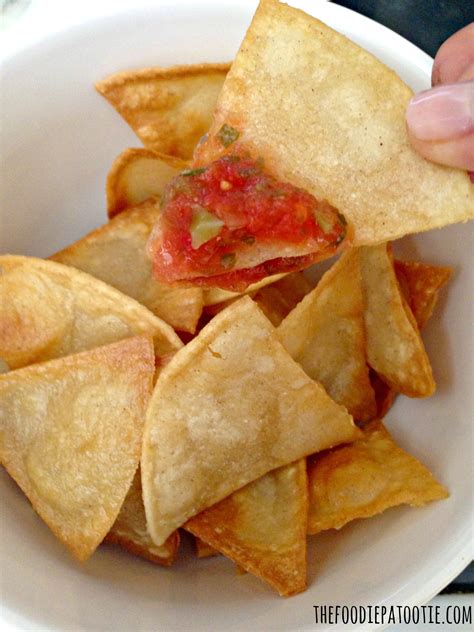 National Tortilla Chip Day Homemade Tortilla Chips The Foodie Patootie