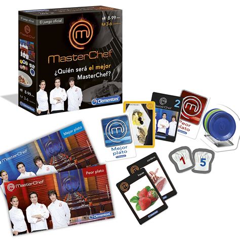 Masterchef stüdyosunun bu seferki sahipleri küçük. MasterChef de Clementoni juego de mesa para entre 3 y 6 jugadores