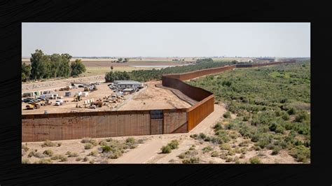 Part Of Trumps Border Wall Damaged By Monsoons In Arizona