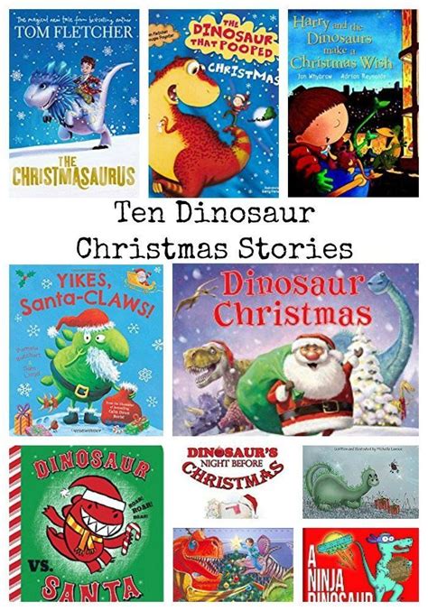 Ten Dinosaur Christmas Stories Dinosaur Christmas
