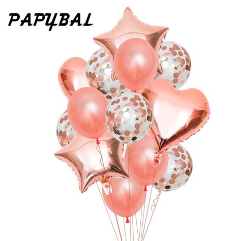 99 ($0.17/count) get it as soon as thu, feb 11. Happy Birthday Balloon 12inch Rose Gold Confetti Balloons ...