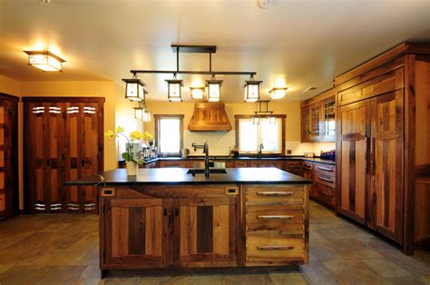 Industrial lighting is commonly put in the low ceilings kitchen. kitchen lighting fixtures for low ceilings (With images ...