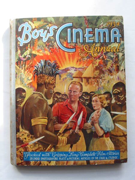 Stella And Roses Books Boys Cinema Annual 1934 Stock Code 814397