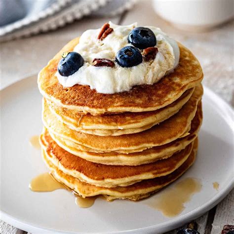Sweet Cream Pancakes Heavenly Home Cooking