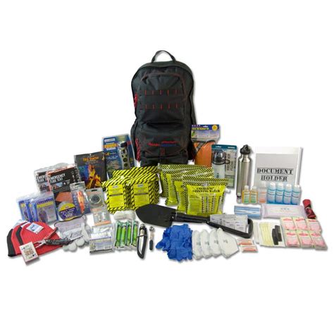Ready America 4 Person Elite Emergency Kit 3 Day Backpack 70452 The