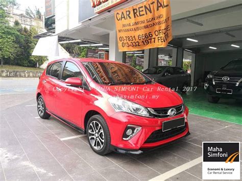 Malaysia's no.1 choice, perodua myvi is a passion engineered subcompact car that is suitable for any journey. Perodua Myvi 1.5 Advance (A) 2018 - Red - Maha Simfoni ...