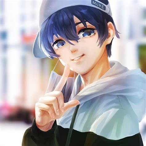 Wallpaper Handsome Anime Boy Zhiyu Moke Vocaloid Glas