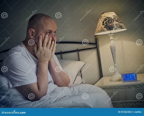Man Wakes Up Stock Photo Image Of Person Routine Aging 87262304