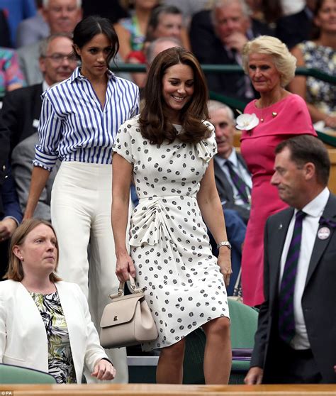 Kate And Meghan Arrive To Watch Bff Serena Williams Fighting For Eighth