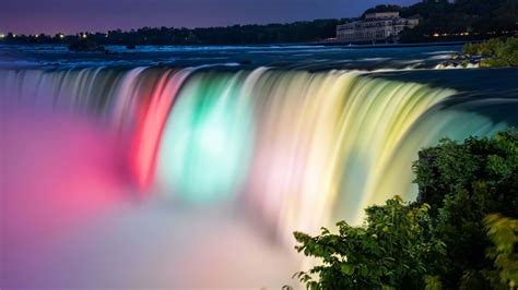 7680x4320 Colorful Niagara Falls 8k Hd 4k Wallpapers