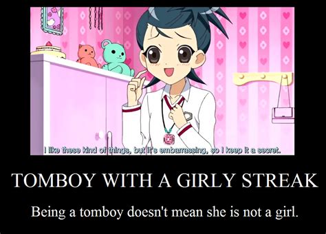 Anime Girl Tomboyish