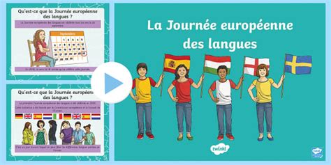 Free Powerpoint La Journée Européenne Des Langues