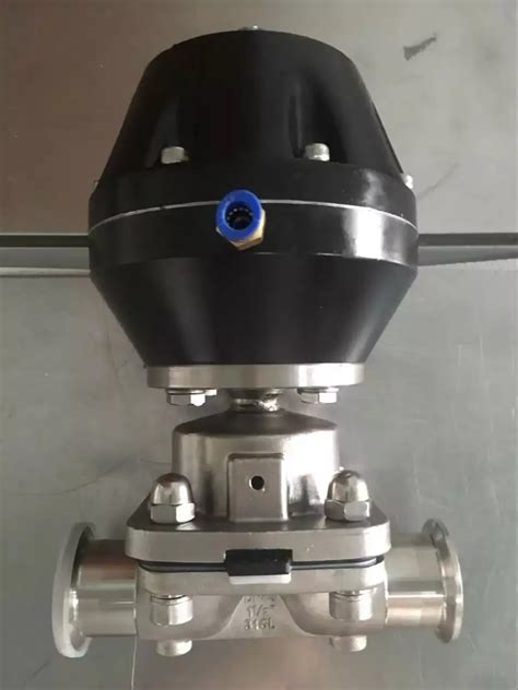 Ss316 Pneumatic Actuated Diaphragm Valves With Ptfeepdm Membrane Buy