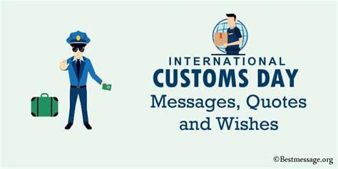 International Customs Day Messages Quotes Greetings 2024