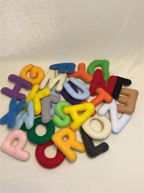Felt Stuffed Alphabet Educational Toy Felt Letters For Kids
