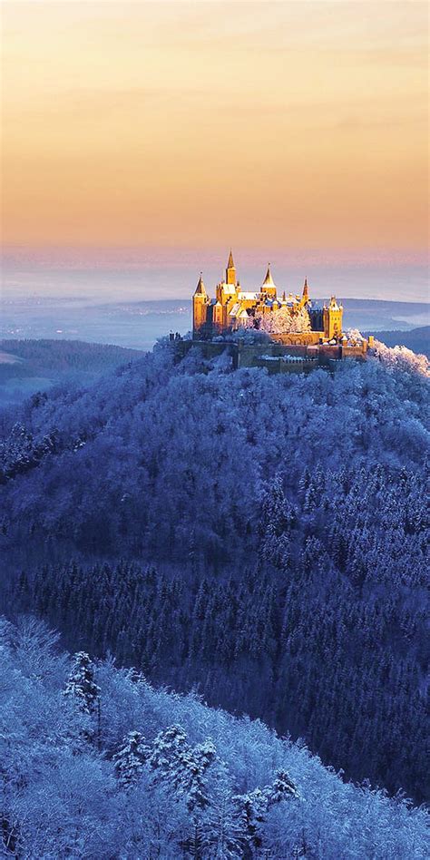 Castle Hohenzollern Landscape Hd Phone Wallpaper Peakpx