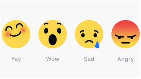 Facebook Reactions Angry Sad And Haha Options Join