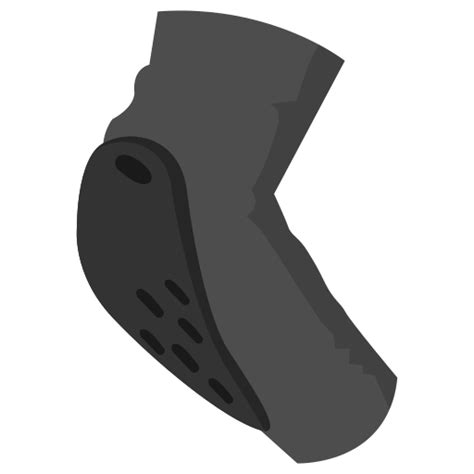 elbow pads generic flat icon