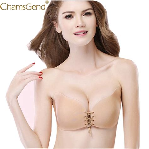 buy chamsgend bras lace up lift bra reusable women intimates accessories