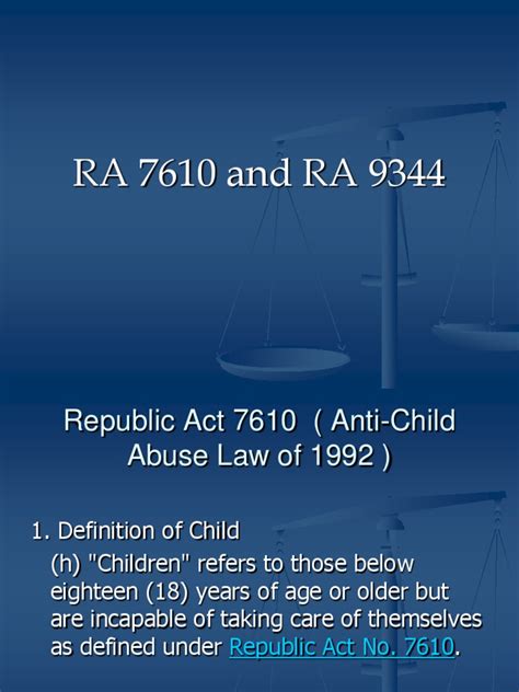 Ra 7610 9344 Pdf Government And Personhood Government