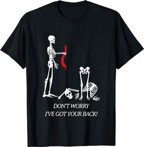 Play On Words Dont Worry Ive Got Your Back Funny Dad Pun T Shirt Clothing