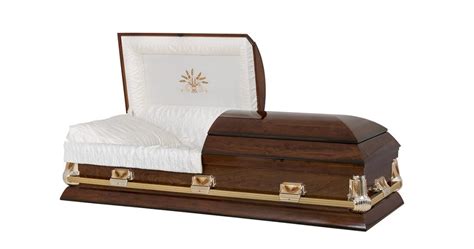 Casket Poplar Gloss Dark Cercueils Concept