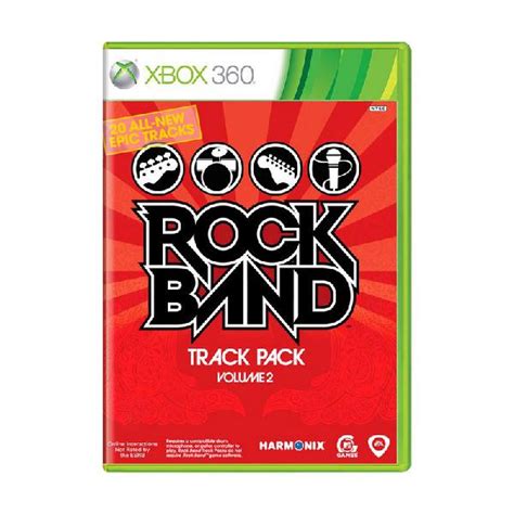 Jogo Rock Band Track Pack Volume 2 Xbox 360 Em Brasil Clasf Jogos