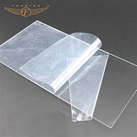 1mm Thin Plastic Acrylic Sheet High Impact Resistance Extruded Clear