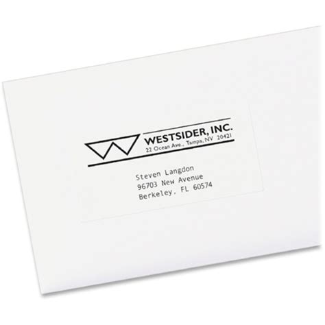 Avery 5351 Avery White Mailing Labels Ave5351 Ave 5351 Office