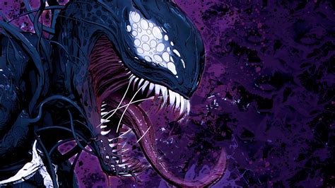Wallpaper Id 97286 Venom Marvel Comics Villains Illustration