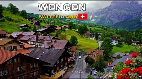 Wengen Switzerland Magical Alpine Village In Switzerland Youtube