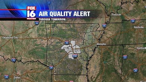 Ozone Action Advisory Issued For Central Arkansas Friday