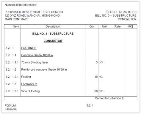 C5104 law firm invoice template 4. Bill Of Quantities Template Excel / Excel Bill Template 14 ...