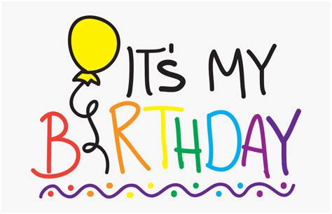 Download Its My Birthday Png & Free Its My Birthday.png Transparent ...