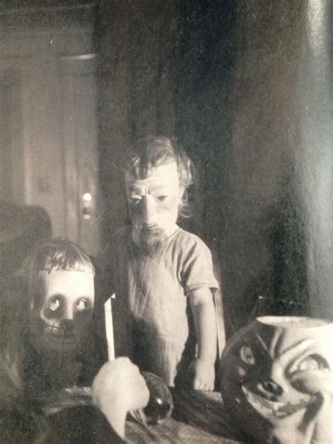 Intriguing Series Of Old American Halloween Photographs Collected By