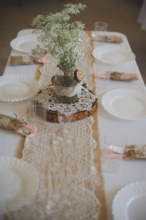 55 Chic-Rustic Burlap and Lace Wedding Ideas | Deer Pearl Flowers