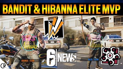 Bandit And Hibana Elite Mvp 6news Tom Clancys Rainbow