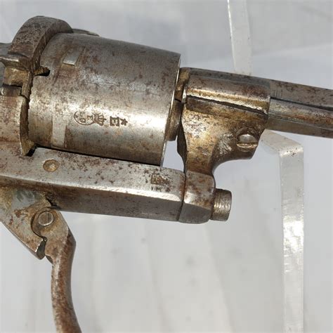 19th Century Belgian Pinfire Revolver Sally Antiques