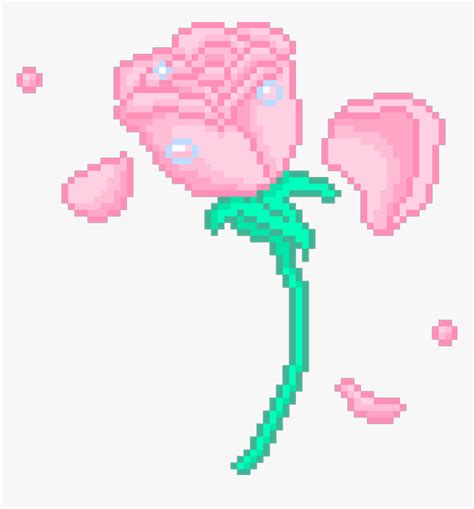 Kawaii Kawaiipixel Pixelart Rose Kawaii Rose Pixel Art Hd Png
