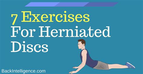 7 Herniated Disc Exercises For Lower Back Also For