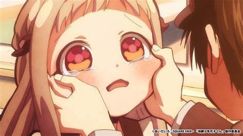 Anime Rebroadcast Celebration Images 19 Hanako Squeezing Nene S Cheeks R Hanakokun