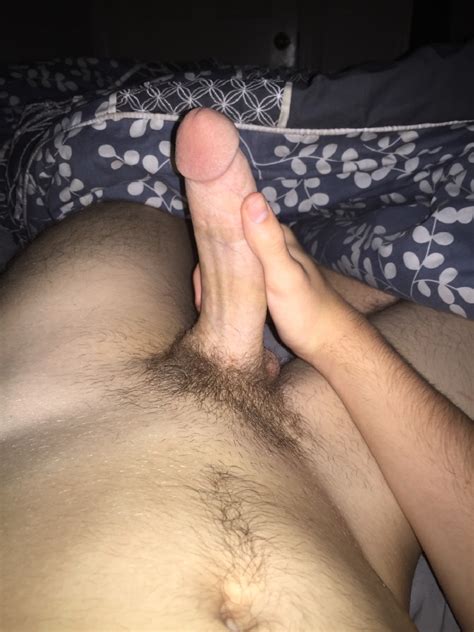 Nude Guy In Bed Holding His Big Dick Cock Picture Blog