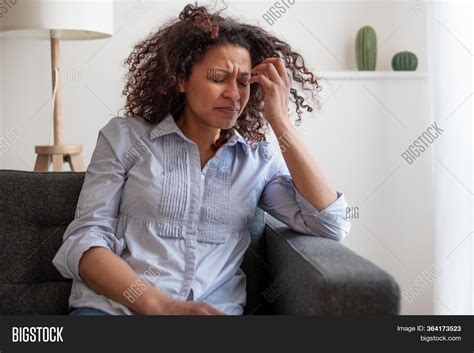 Alone Black Woman Image And Photo Free Trial Bigstock